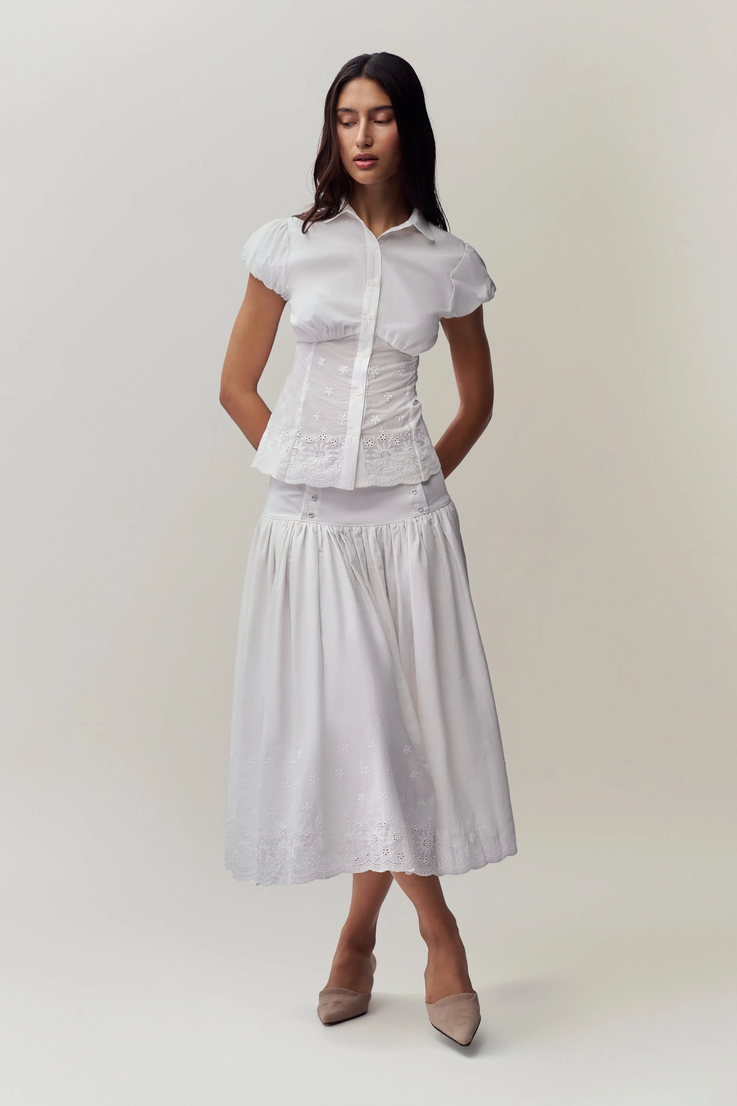 Flowy Rinka Maxi Skirt for Women in Elegant Design