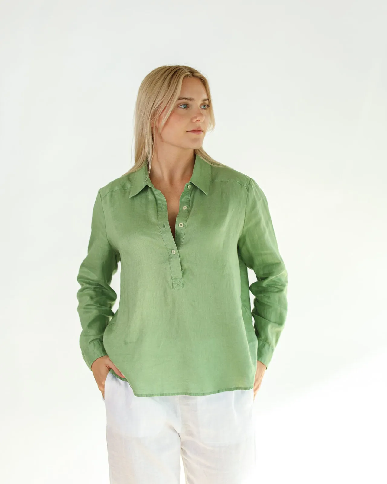 Shade Shirt - Basil