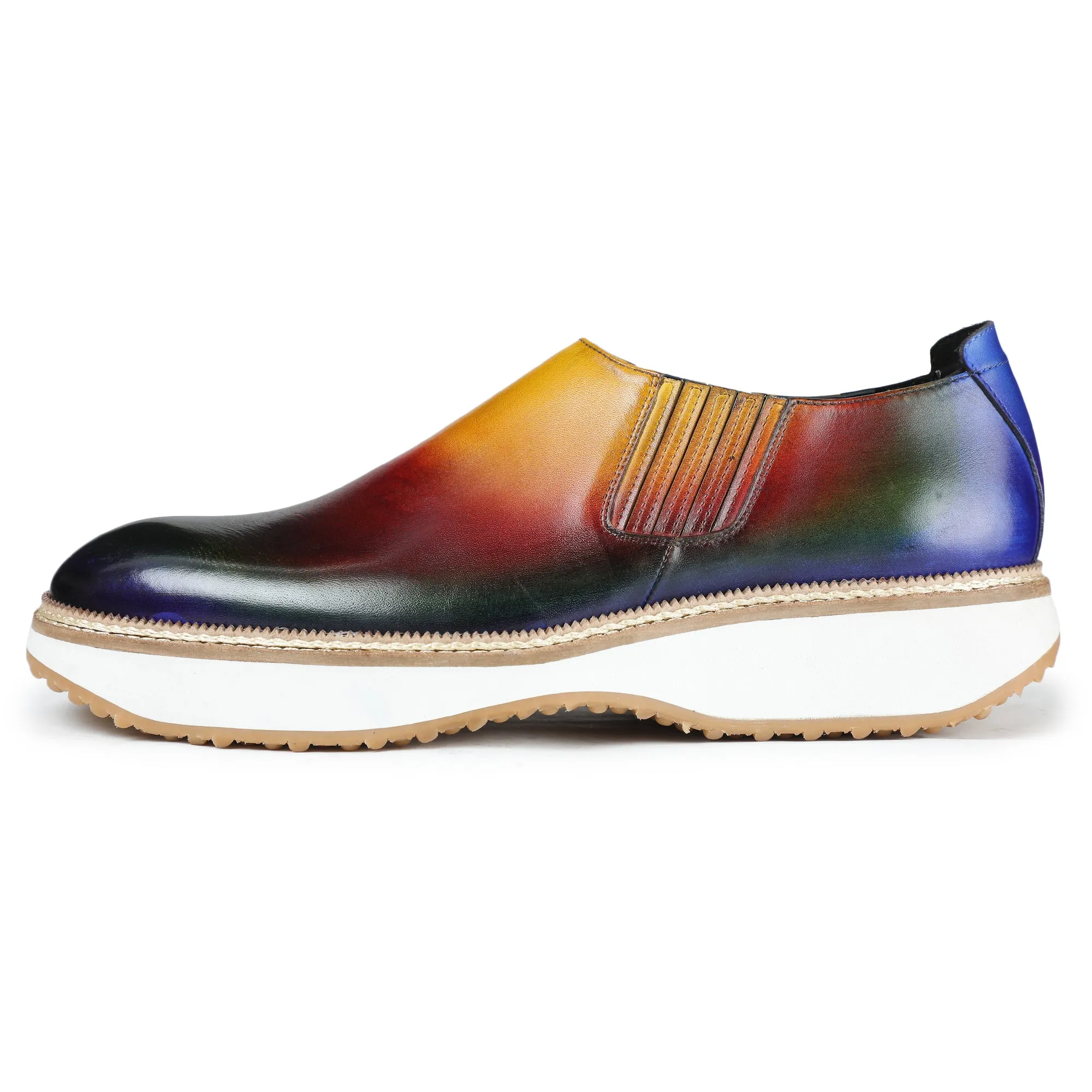 Slip On Sneakers- Multicolor