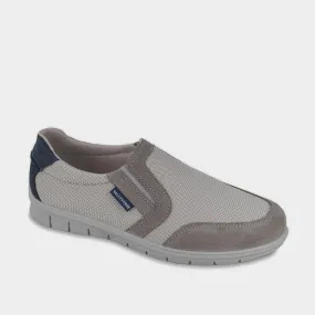 SNEAKERS SLIP ON GRIGIO