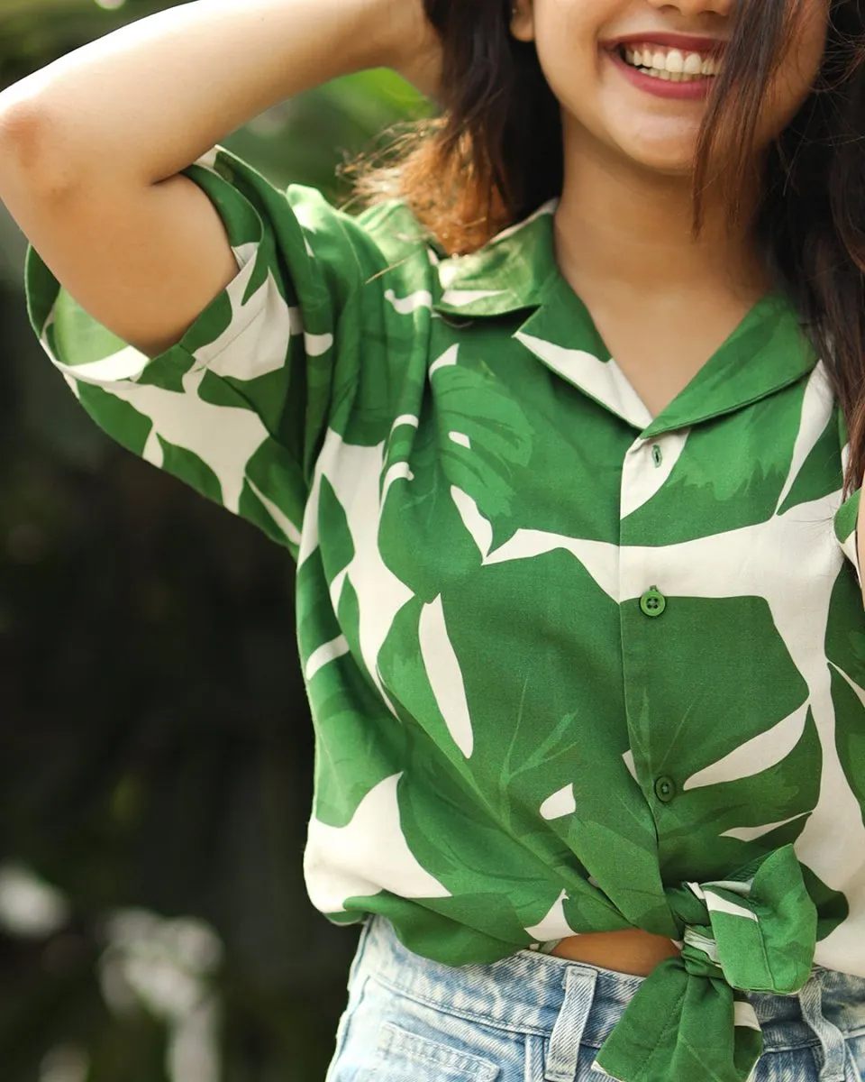 Tropical Shirt Women