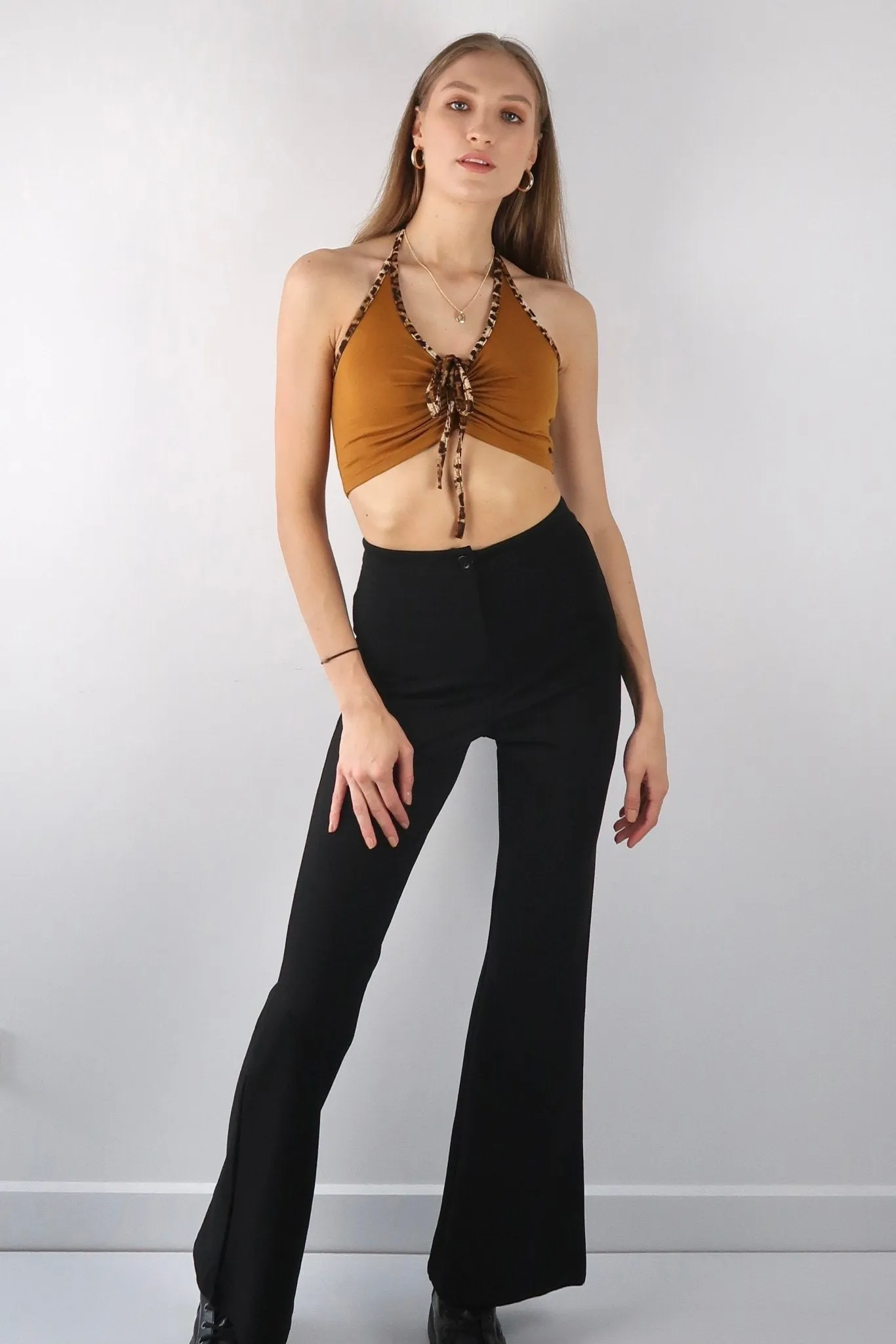 Wild girl halter top